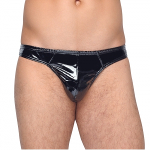 Black Level Men Tanga VINYL RIO Negro