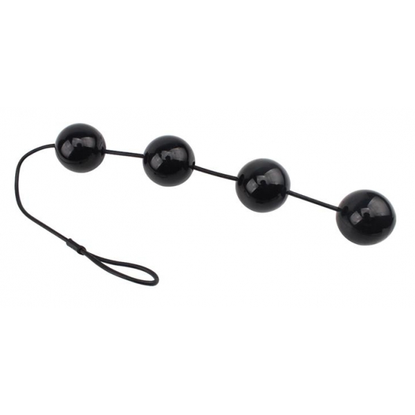 Rubicon Anal Balls L 35 x 6cm Preto