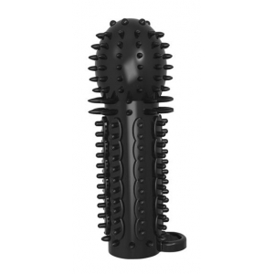 Superme Funda para el pene Nubby 14,5 x 4,8cm Negro