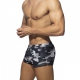 CAMO SWIM Swim Shorts Grey-Camouflage