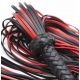 Queen's Whip Prop Loose Whip BLACK RED