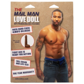 The Mail Man Love Doll Brown skin tone