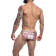 C4M Low Rise Bikini Brief-Aztec-S