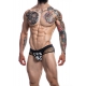 Jockstrap Mixed Camouflage Black-White