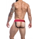 Néon Jockstrap Rugby Black-Pink