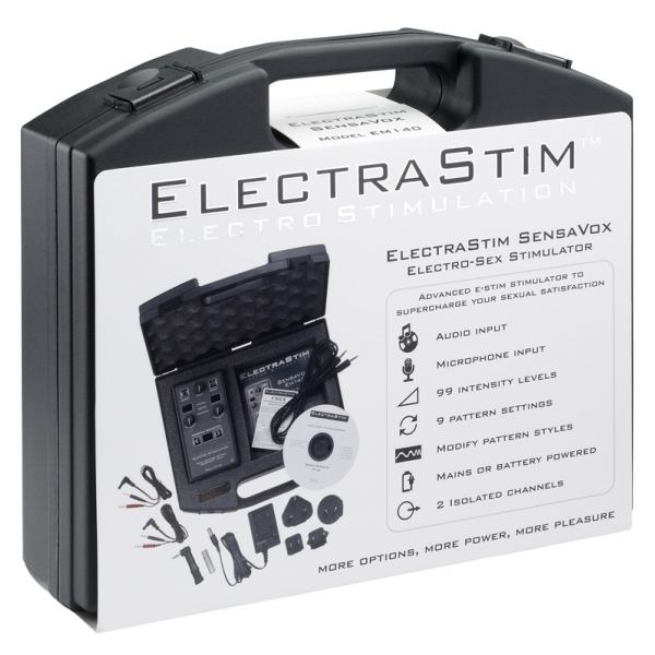 Electroestimulador Sensavox Em140 ElectraStim