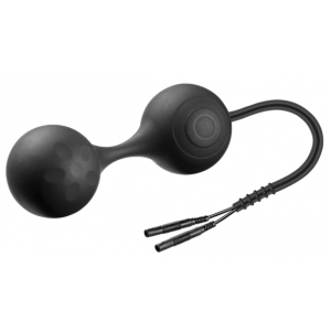 ElectraStim Boules de Kegel Electro en Silicone Noir Lula