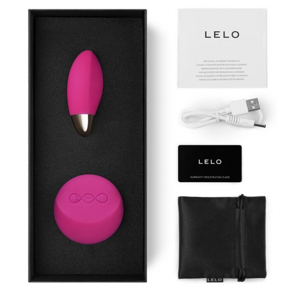 Huevo vibrador Lyla 2 8 x 3,5cm Cereza