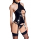 Cinto suspenso VINYL BASQUE ROPE Black