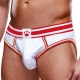 Prowler Open Briefs - White/Red