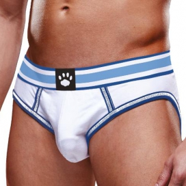 Prowler Underwear Calzoncillos abiertos sin fondo Prowler blanco-azul cielo
