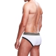 Prowler Brief White-Black