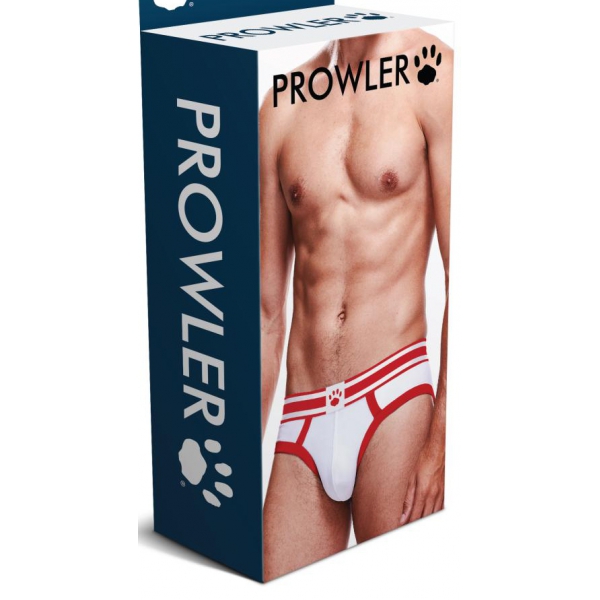 BRIEF Prowler Briefs White-Red