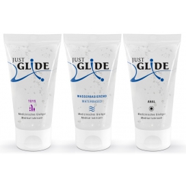 Just Glide Just Glide Water 3 Pack 50ml
