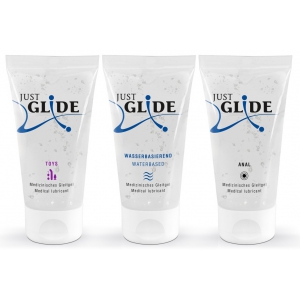 Just Glide Agua Just Glide 3 Pack 50ml