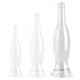 Transparenter Plug Bottle L 26 x 6.5cm