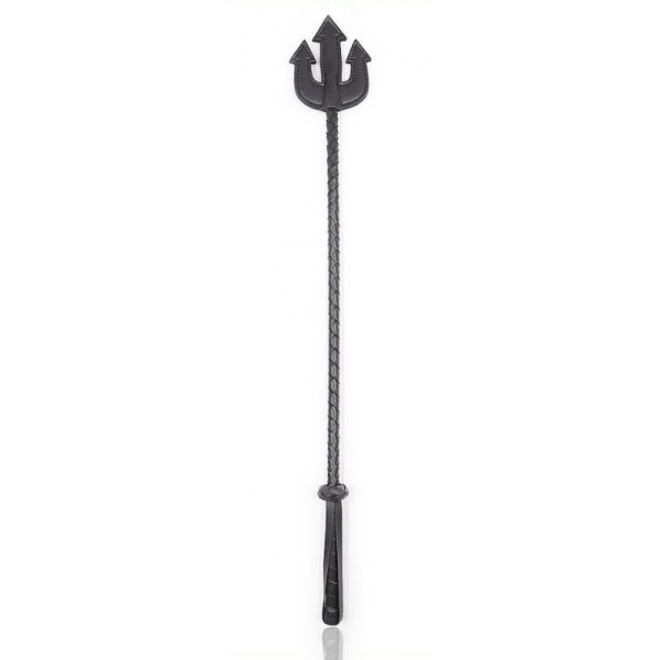 Dominatrix Knot Riding Crop BLACK