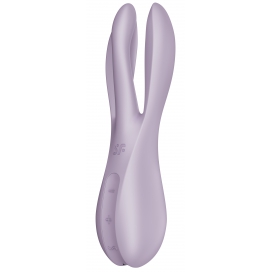 Satisfyer Stimulateur de clitoris vibrant Threesome 2 Satisfyer Violet