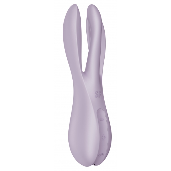 Threesome 2 Satisfyer Vibrerende Clitorisstimulator Violet
