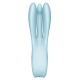 Vibrierender Klitoris-Stimulator Threesome 1 Satisfyer Blau