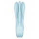 Stimolatore clitorideo vibrante Threesome 1 Satisfyer Blu