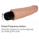 Vibrating dildo Real Feel 14 x 3.7cm