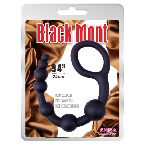 Bolas anais U Shape Black Mont 30 x 4,5cm