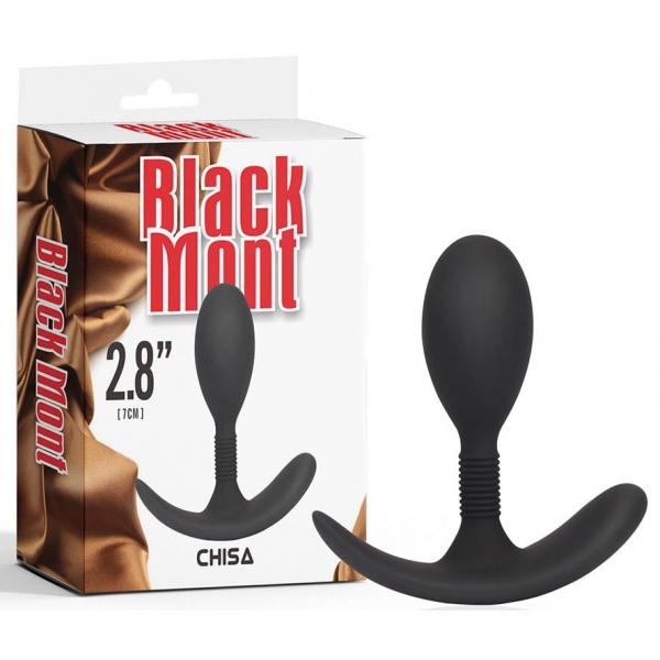 Plug anal Play Negro Mont S 7,5 x 2,5cm