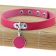 Collana Round Moon Pink