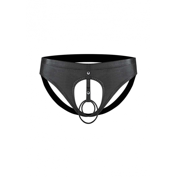 Jockstrap Anel Duplo Preto