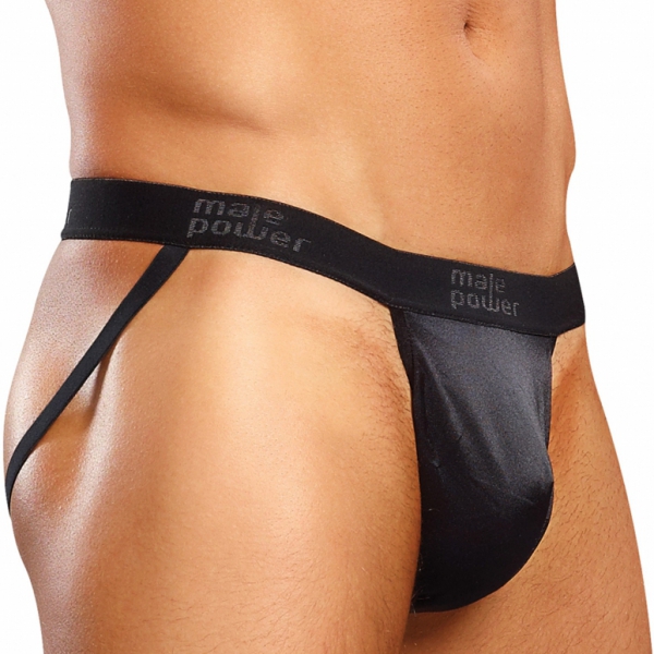 Jockstrap Satin Up Zwart