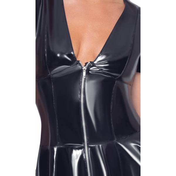 Vinyl Dress Zip