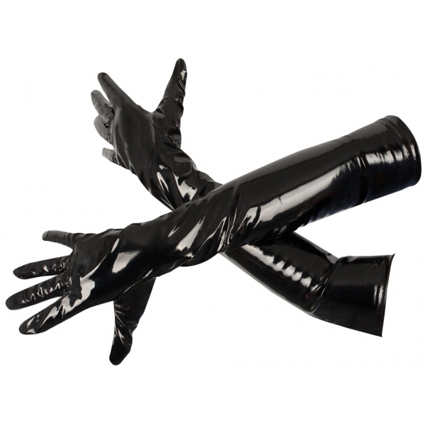Vinyl Gloves Handschuhe Schwarz
