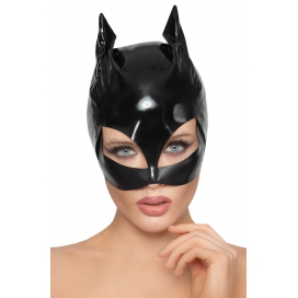 Black Level Masque Chat en Vinyle Cat Mask Noir