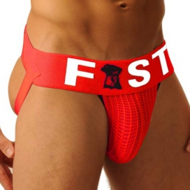 Fist Suspensorio Logotipo del Puño Rojo