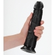 Dildo Curved Strong 23 x 5.5cm Schwarz