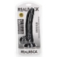 Dildo Curvo RealCock 17 x 4,3cm Preto