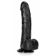 Curved Dildo RealCock 17 x 4.3cm Black