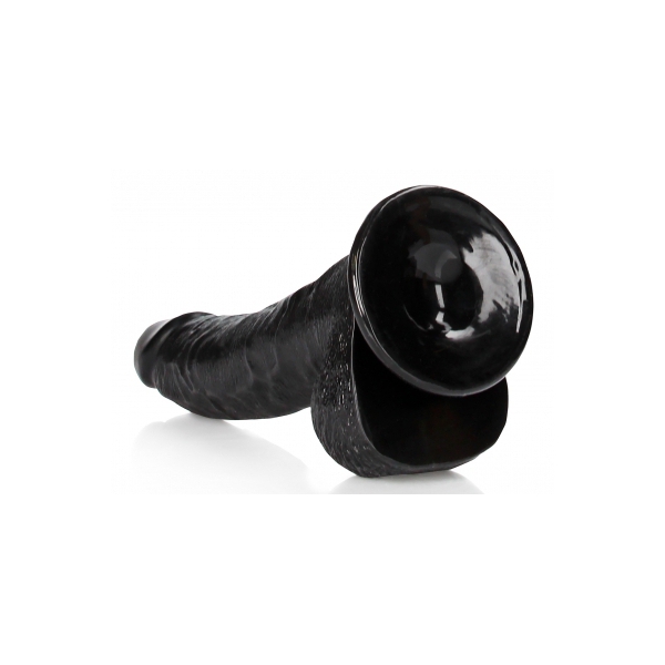 Curved Dildo RealCock 17 x 4.3cm Black