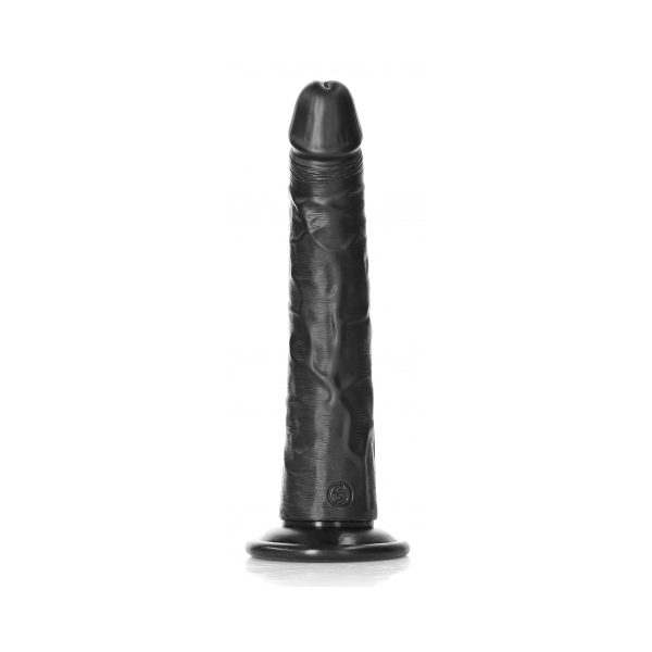 Dildo Slim RealRock 20 x 4,6cm Preto