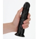 Curved Dildo Dildo 18 x 4.2cm Schwarz