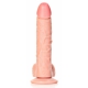 Realistischer Dildo Curved RealRock 17 x 4.3cm