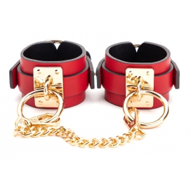 Goldy Cuff Handcuffs Red-Black