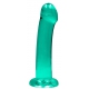 Consolador Rody Crystal RealRock 16 x 4cm Verde