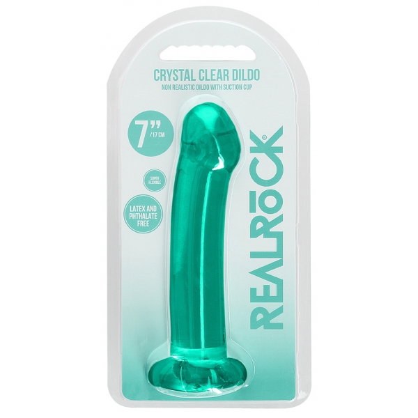 Rody Crystal RealRock Dildo 16 x 4 cm Verde