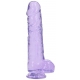 Gode Crystal Clear 21 x 5.5cm Violet