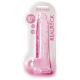 Dildo Crystal Clear 21 x 5.5cm Pink