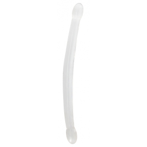 Real Rock Crystal Double Dildo Crystal RealRock 42 x 3.5cm Clear