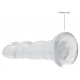 Dildo Twist Crystal RealRock 16 x 4 cm Clear