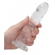 RealRock Twist Crystal Dildo 16 x 4cm Transparent